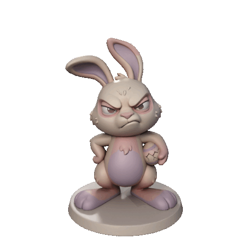 Grumbu Rabbit with egg