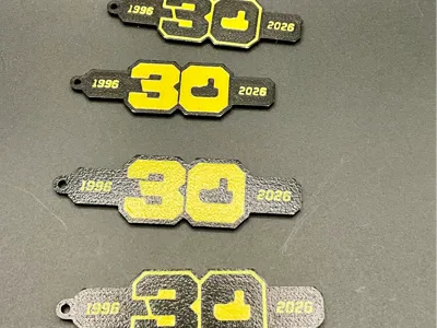Ryobi 30th Anniversary Keychain: For the Freaks