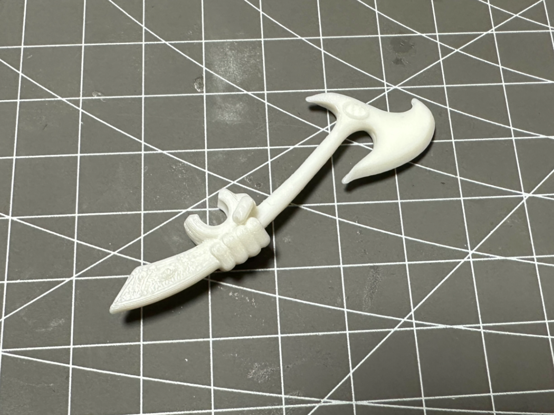 Miniatura 1 do modelo 3D 《战斧》无悬空版-13人偶武器