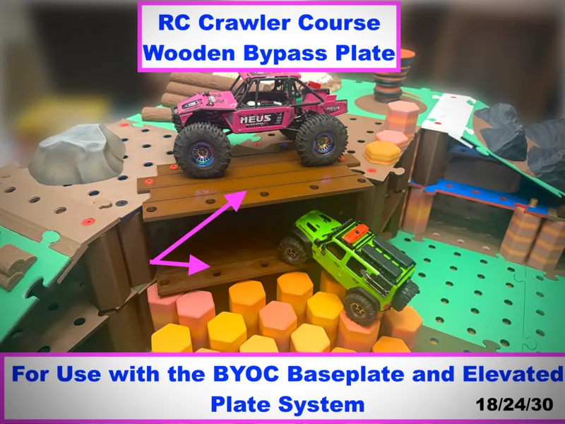 Pcub3D - BYOC - Wooden Bypass Plate