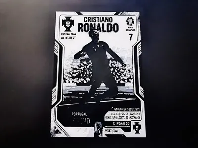 Cristiano Ronaldo Deco Card