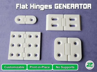 Flat Hinges GENERATOR - just another kind of hinge