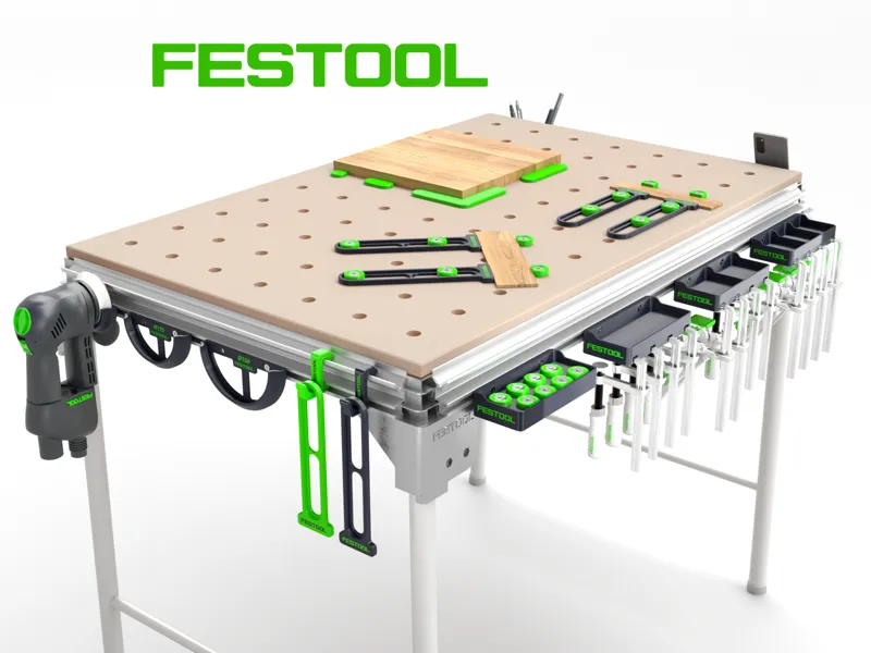 Accessories for Festool MFT 3 bench