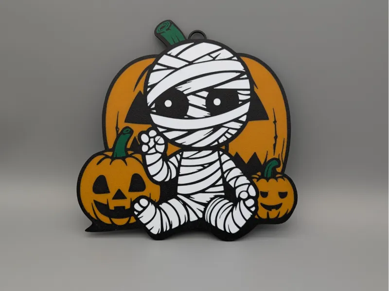 Halloween Mumie Tür Deko