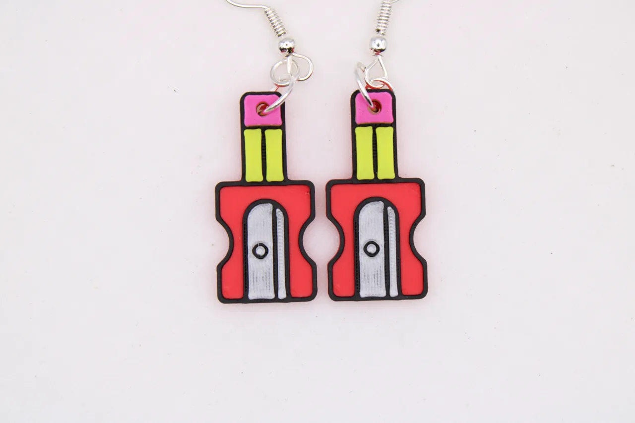 School Supply Earrings view 4