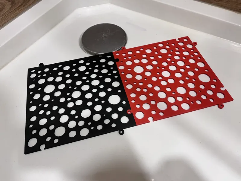 Modular Shower Mats