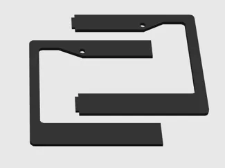 Blank License Plate Cover