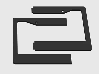 Blank License Plate Cover