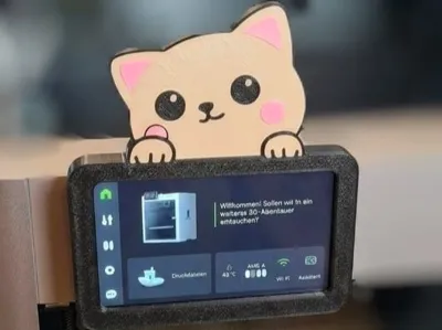 Cat screen Protector-Cover ( X1C, X2D, P2S & More)