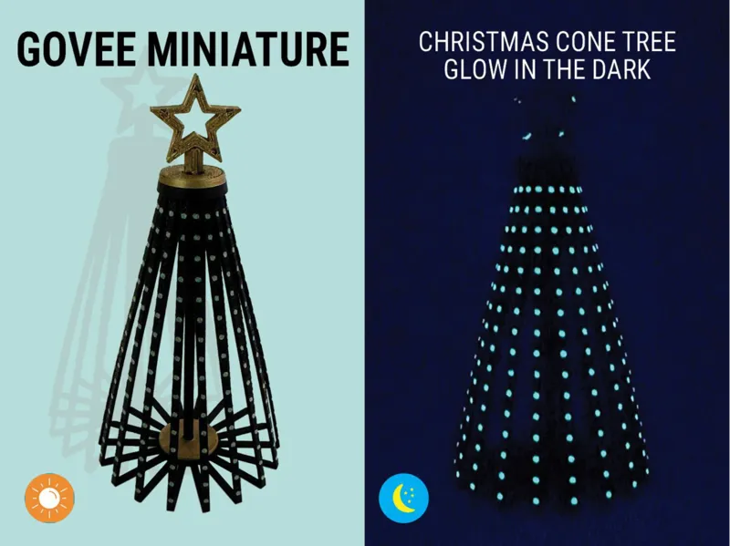 Govee  Christmas Cone Tree Miniature