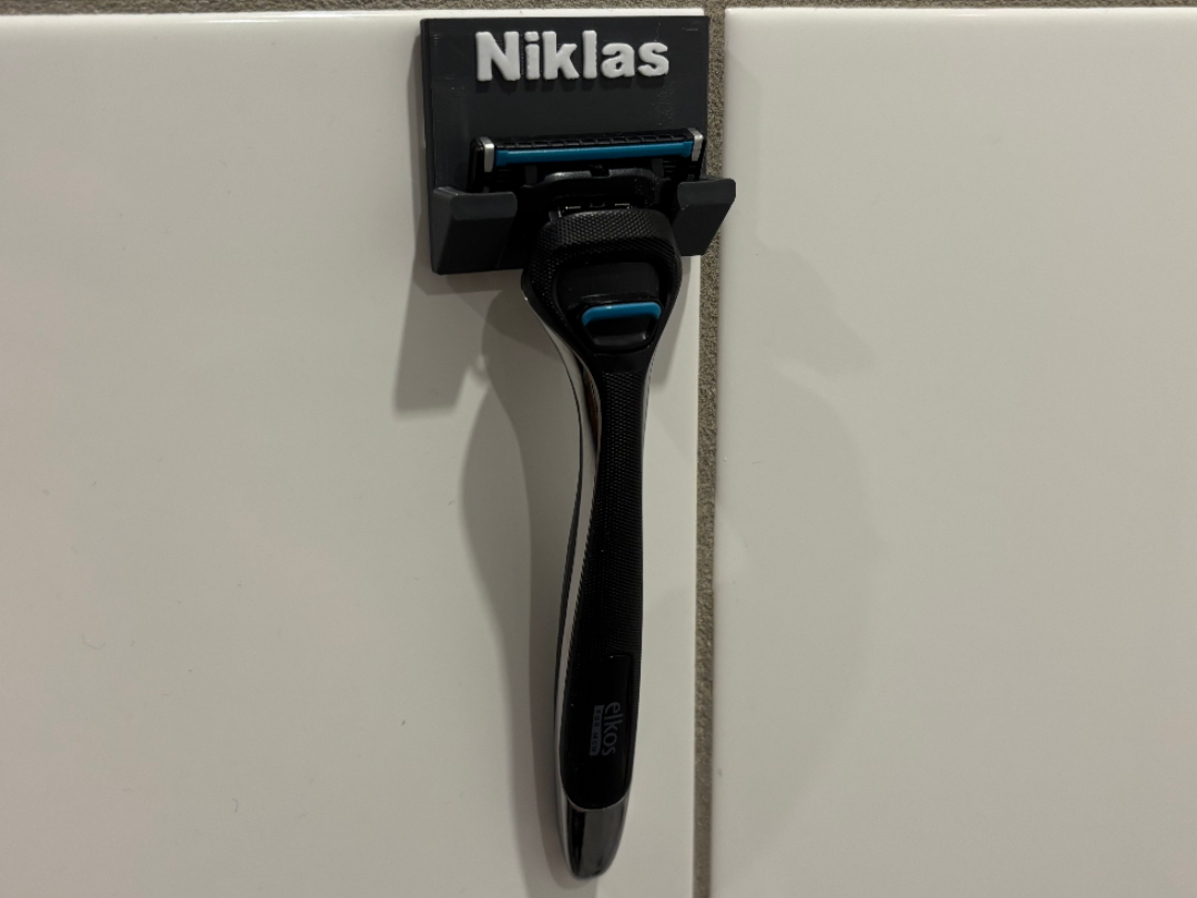 ElkOS Xenon 6.1 Rasiererhalter personalisierbar