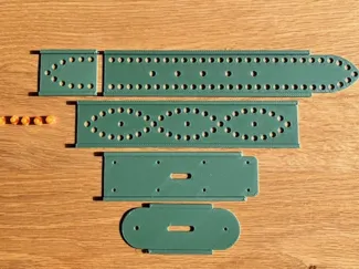 Leather Belt Making Jig & Hole Template (Modular
