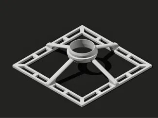 Spool Stand for Bed Drybox