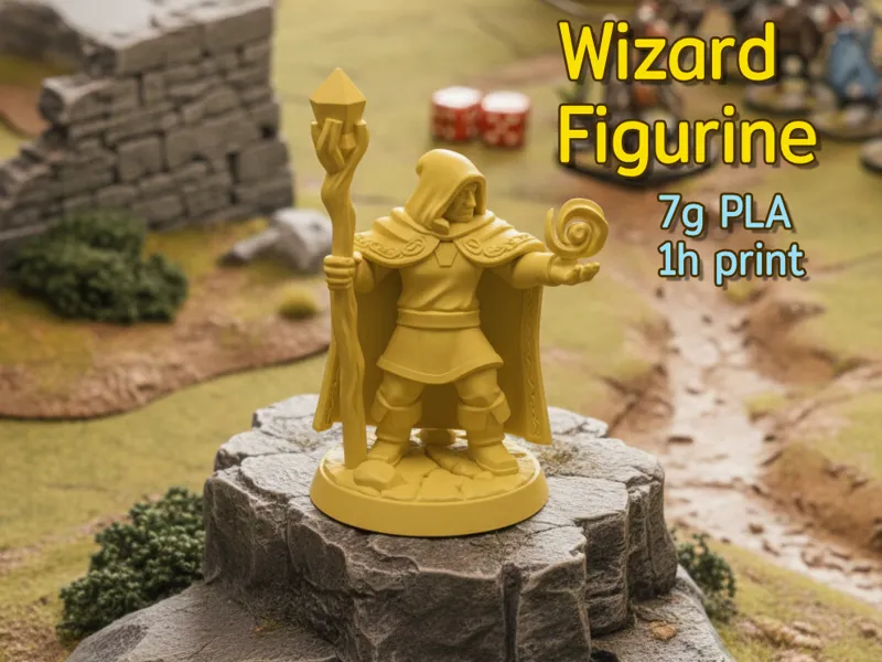 Wizard figurine