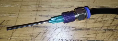 Self tap M5 to luer lock