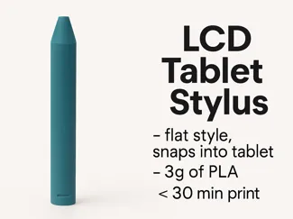 Kids' LCD writing tablet stylus (8.5", 10", 12")