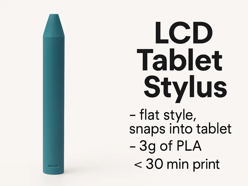 Kids' LCD writing tablet stylus (8.5", 10", 12")