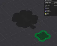 0.2mm layer, 2 walls, 15% infill