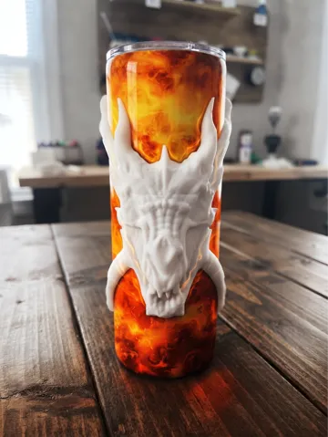 Adorno temático: Dragon Skull Sleeve — vista de referencia 2
