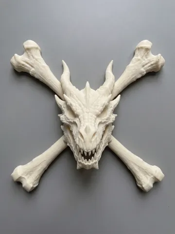 Adorno temático: Dragon Skull Sleeve — vista de referencia 5