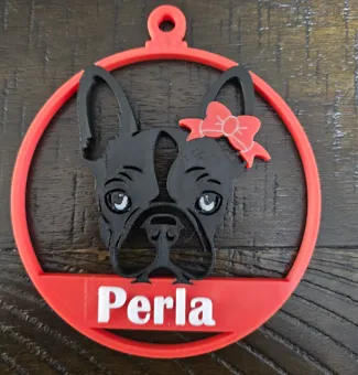Customizable Dog Ornament