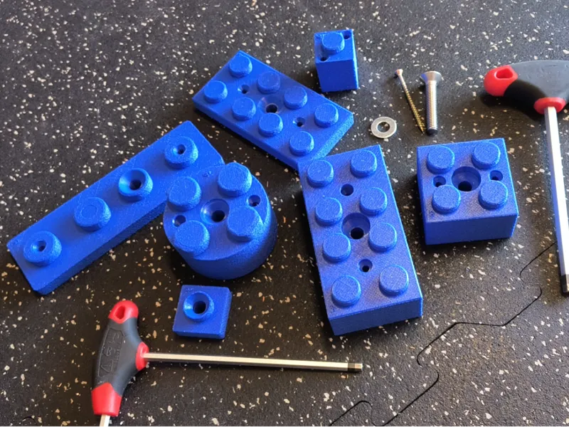 Rock Climbing Holds inspired by my kids Block