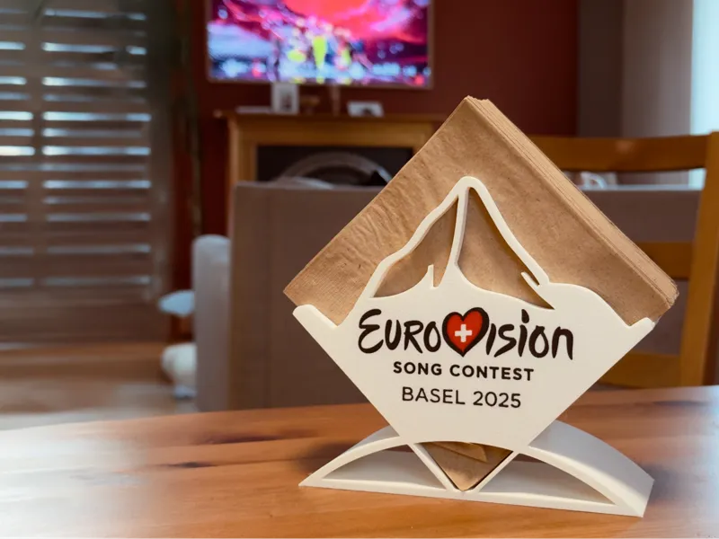 Eurovision 2025 Swiss Napkin Holder