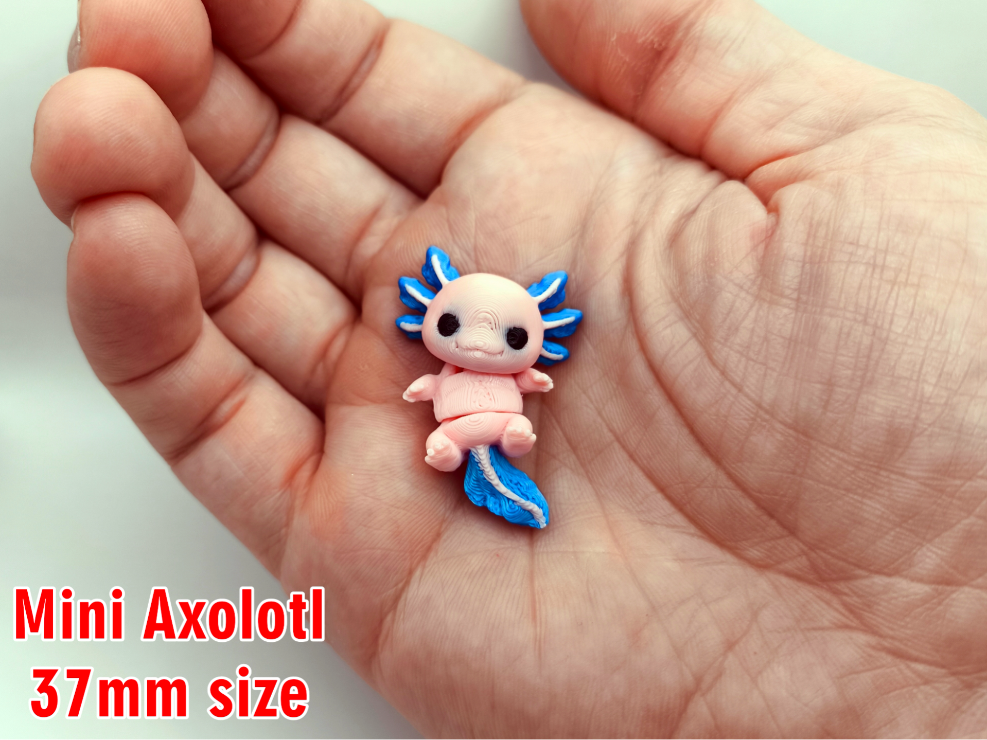 Articulated Mini Axolotl Baby