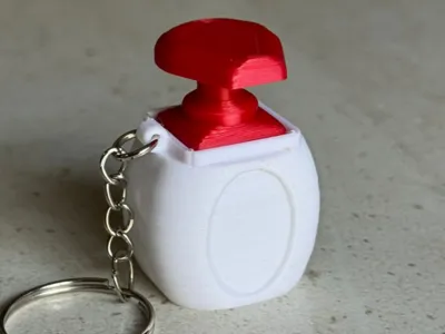 Mini fidget soap clicker toy (no AMS)