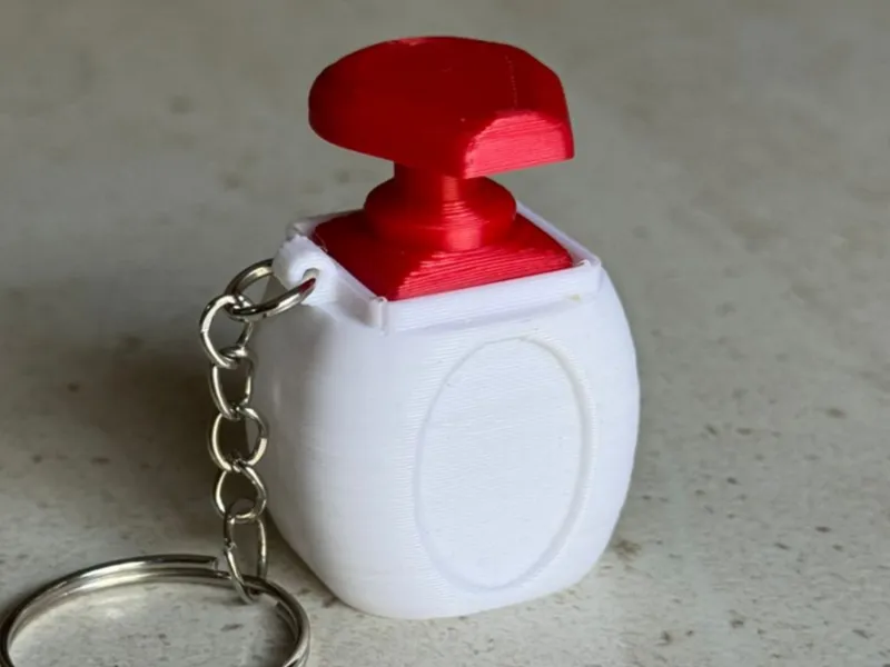 Mini fidget soap clicker toy (no AMS)
