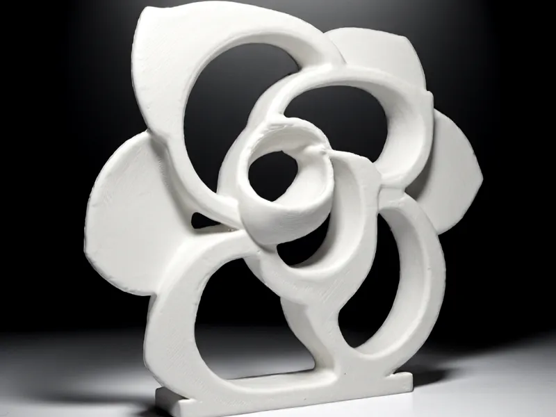 Petal Harmony – A Minimalist Floral Sculpture