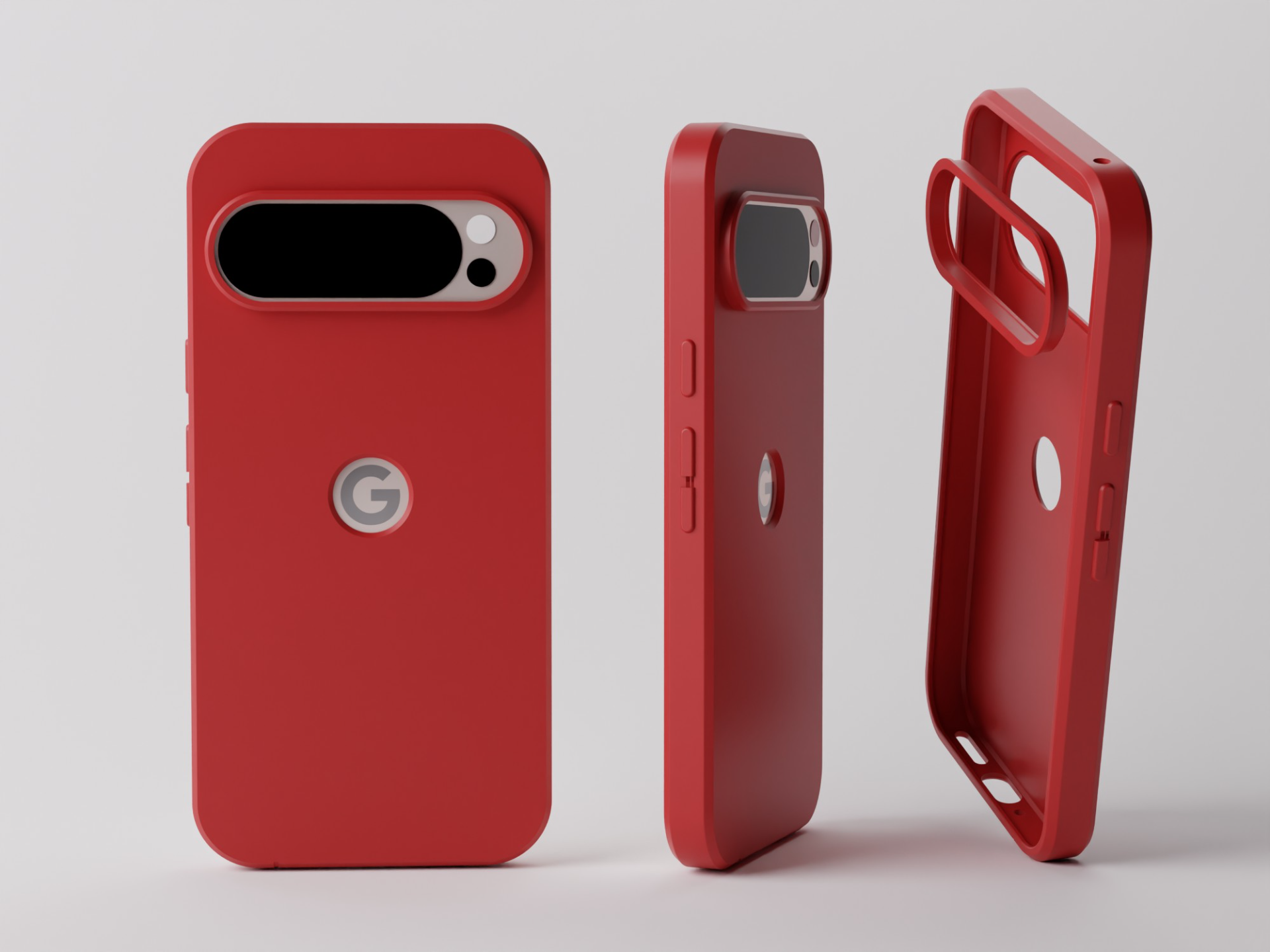 Google Pixel 9 & 9-Pro with cutout for the G logo