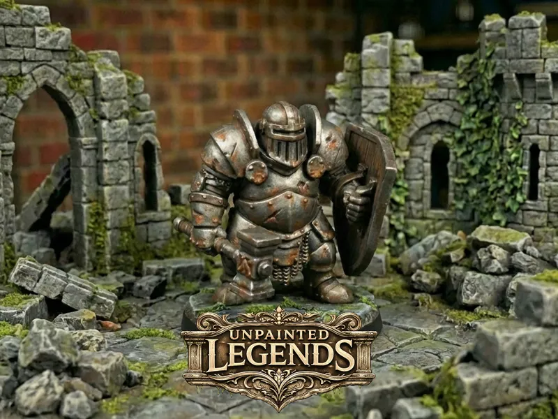 UL Dwarven Iron Guard – Fantasy Tabletop Miniature