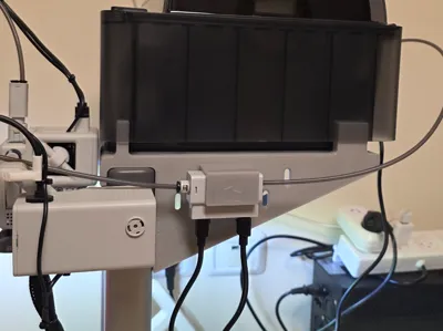 A1 Series HUB AMS 2 Pro Skadis Horizontal Mount