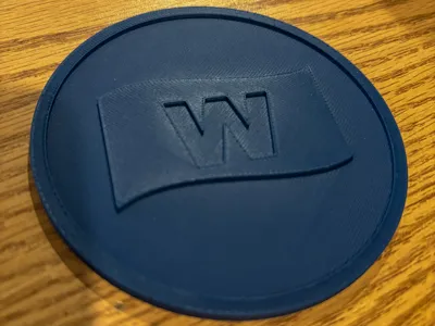 Cubs W Flag Coaster