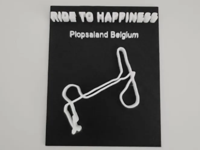 Ride to Happiness layout 3d print
