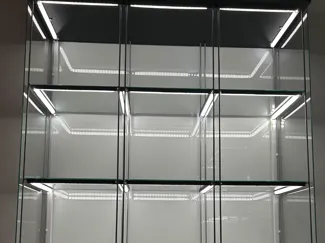 LED Rails for modded IKEA Detolf