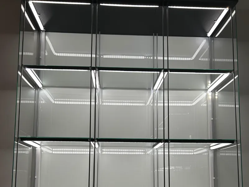 LED Rails for modded IKEA Detolf