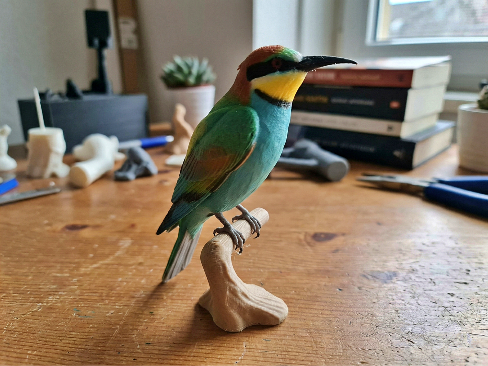 Bee Eater Bird STL – Exotic Decorative Model