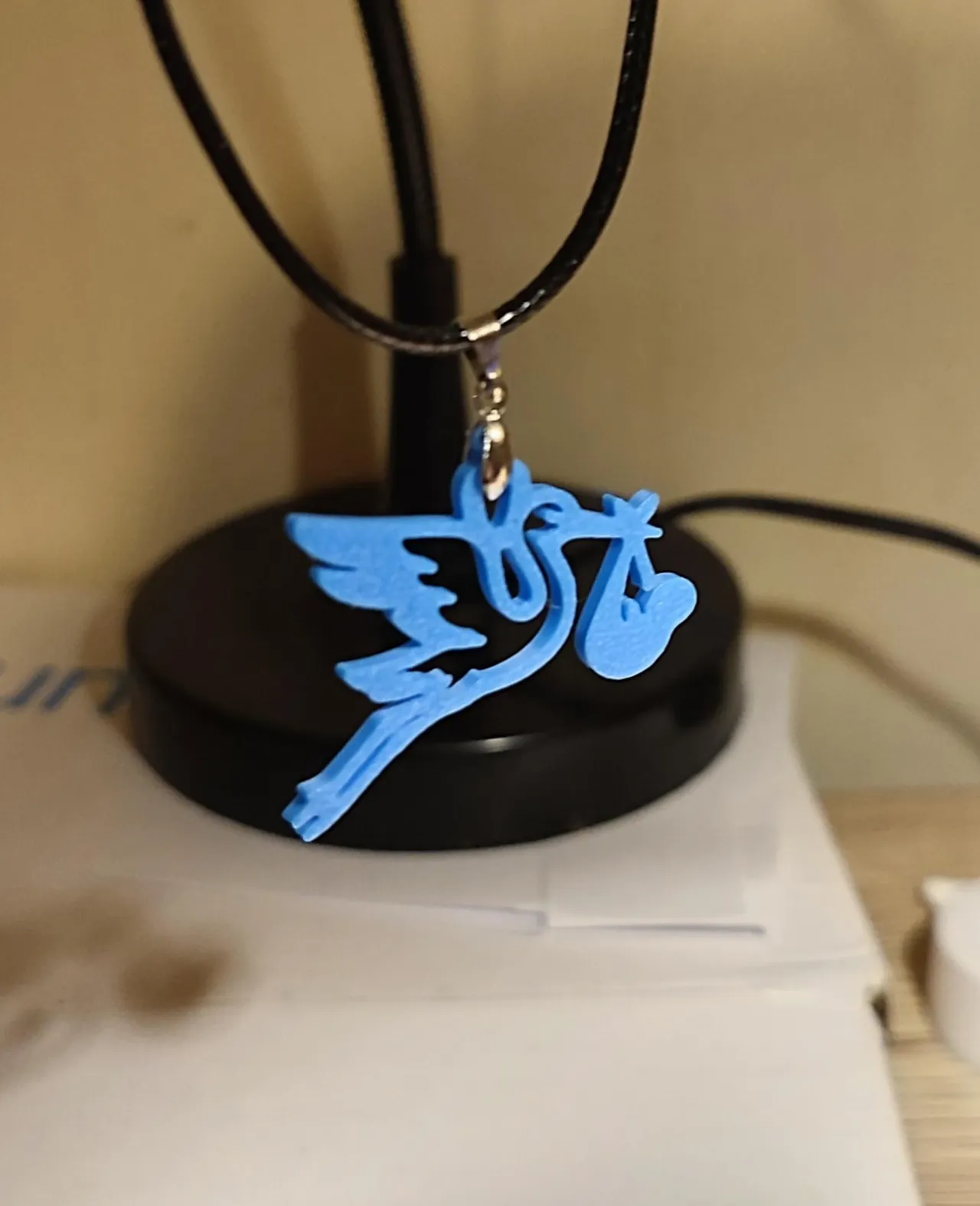 Cigogne bijou (pendentif, boucle...) view 4