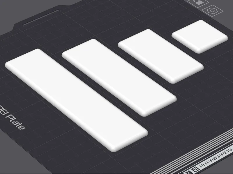 4 40mm aluminium profile end caps (40,80,120&160)