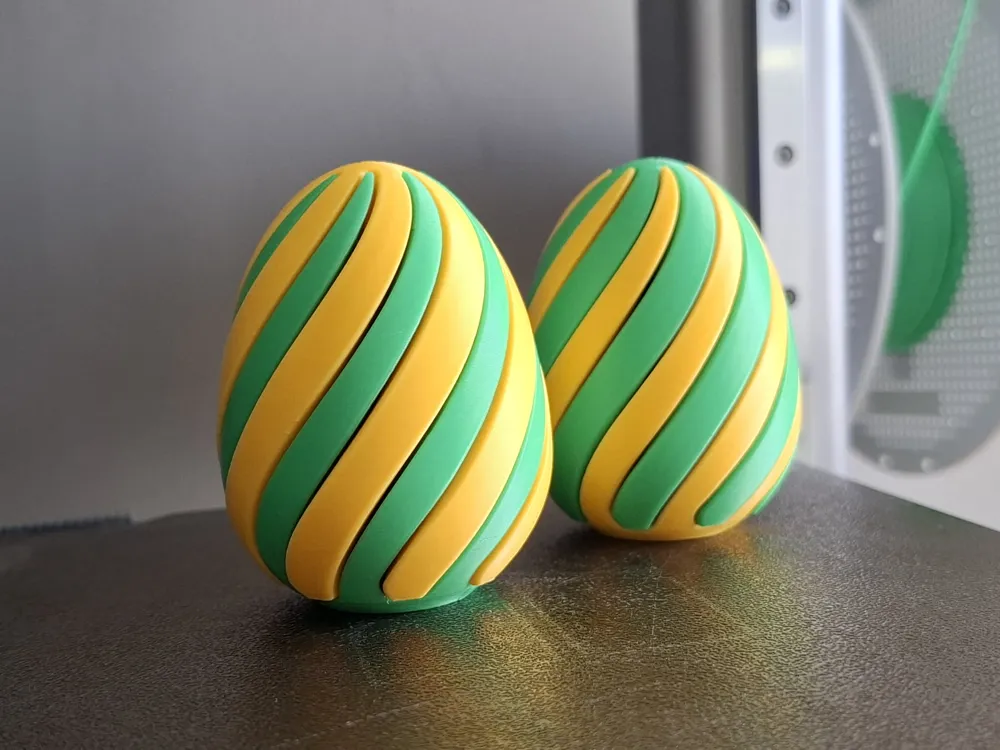 Easter Egg Spiral - Free 3D Print Model - MakerWorld