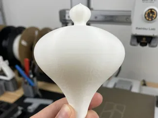 Sleek Spinning Top - 15cm Decorative Edition