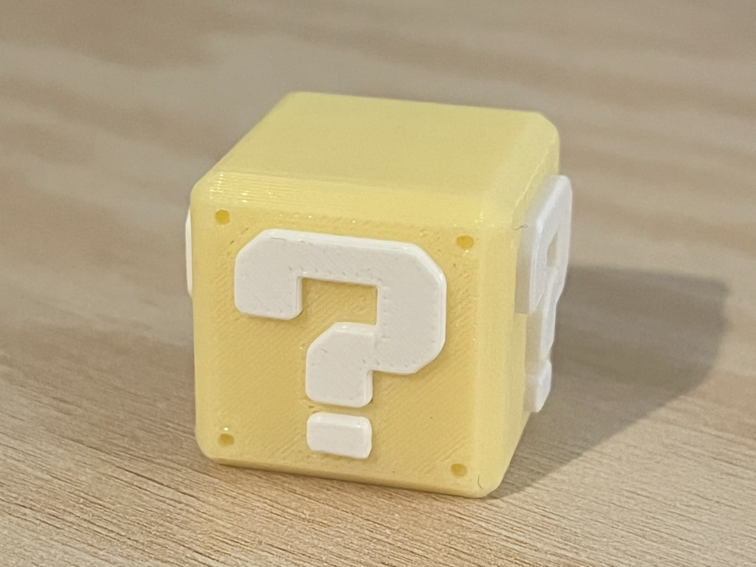 Lucky Block Fridge Magnet