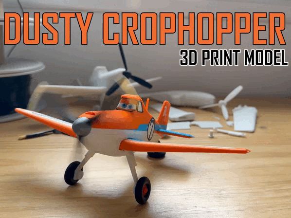 Dusty Crophopper - Printable Disney Plane