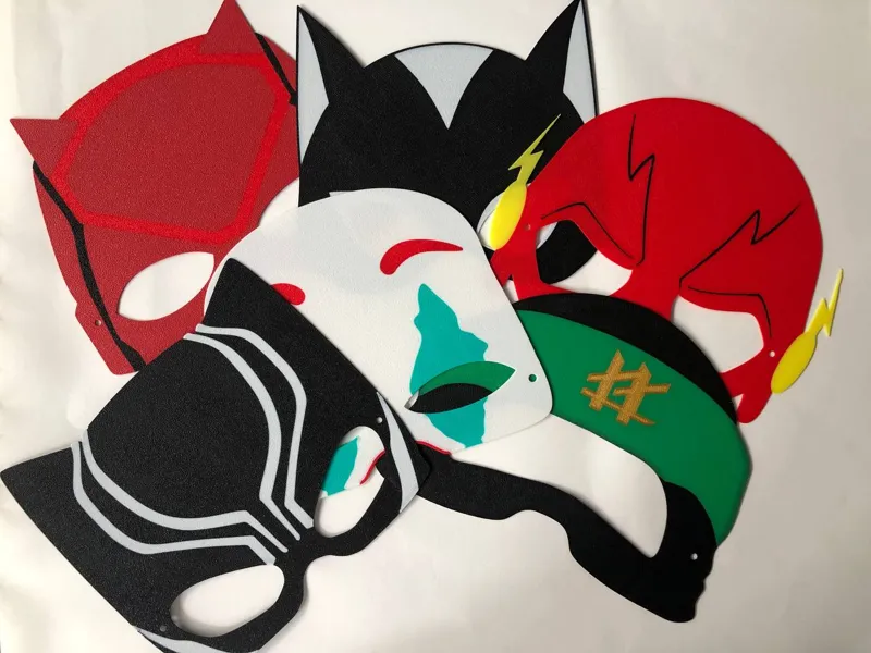 Superhero Masks for Kids "Part 2"