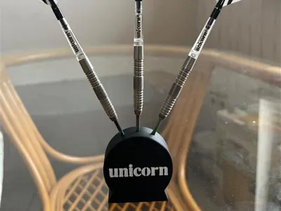 Dart Holder with Unicorn Logo