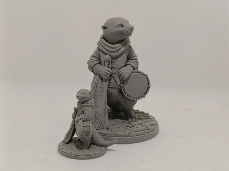 supportless dnd bard otter beastfolk