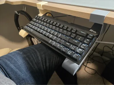 Hanging Keyboard Desk Shelf