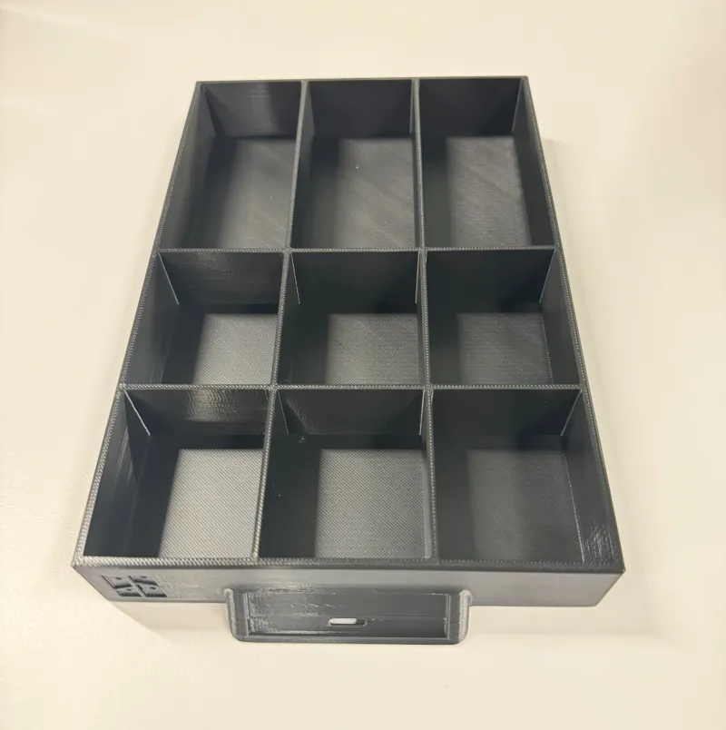 Drawer with compartments and 30mm  height